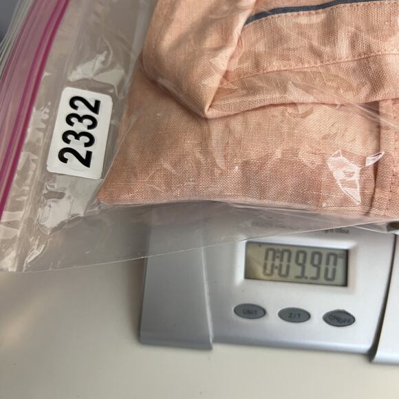 J Crew Top Womens Large Peach Baird Mcnutt Irish Linen Relaxed Coastal Preppy - Picture 11 of 11